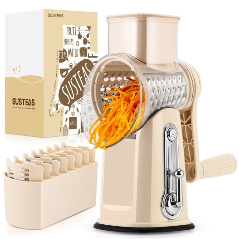 ✨️✨️Rotary Cheese Grater with Handle Vegetable Food Shredder . - Image 9