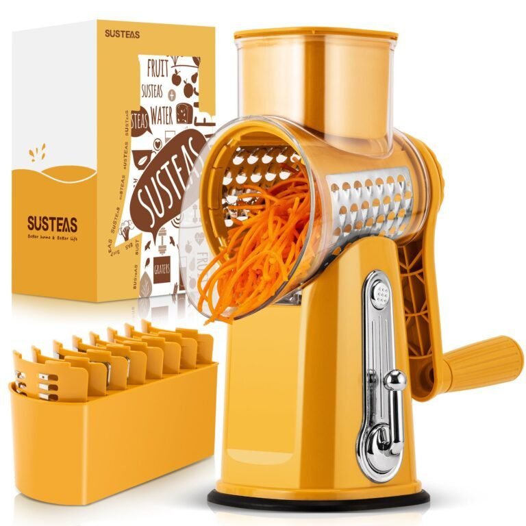 ✨️✨️Rotary Cheese Grater with Handle Vegetable Food Shredder . - Image 8