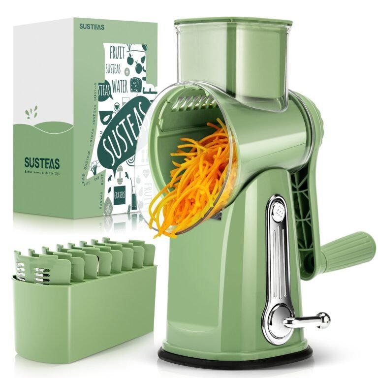 ✨️✨️Rotary Cheese Grater with Handle Vegetable Food Shredder .