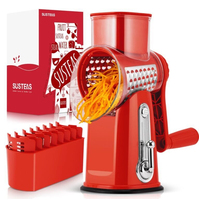 ✨️✨️Rotary Cheese Grater with Handle Vegetable Food Shredder . - Image 10