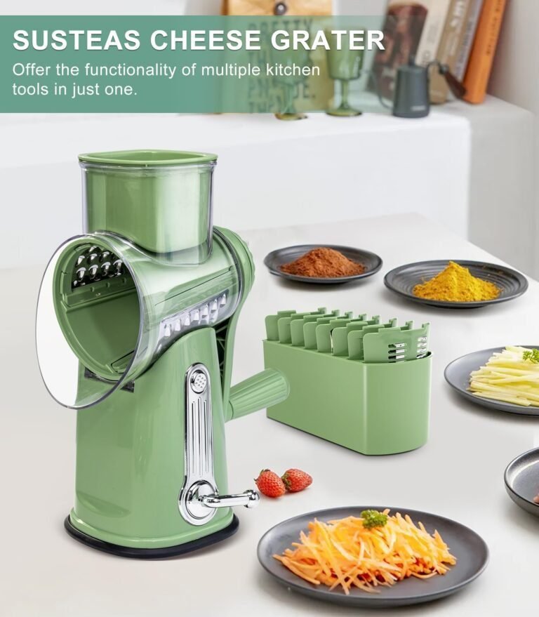 ✨️✨️Rotary Cheese Grater with Handle Vegetable Food Shredder . - Image 2